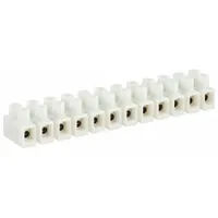 APPROVED VENDOR Barrier Terminal Strip: 12 Poles, 22 AWG – 12 AWG For Wire Sizes, 20 A Max Current