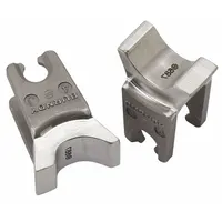 Replacement die set for YDS-RL and YDS-RLY tools. Crimps 2 AWG aluminum lugs onto ACSR conductors. Accommodates two sizes. Compatible with PATMD tools