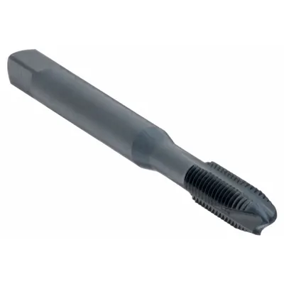 CHICAGO-LATROBE Spiral Point Tap: #8-32 UNC, H5 / 2B-3B, 3 Flute, Plug Chamfer - Spiral-Point Taps for Steel & Stainless Steel