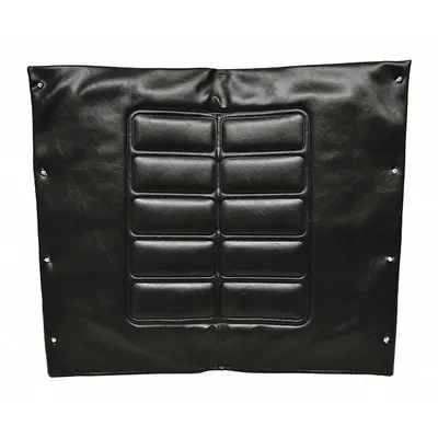 ALCO Embossed Back Upholstery: Vinyl, 24 in Overall Wd, Screws - Seat & Back Upholstery for Wheelchairs