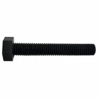 Hex Head Cap Screw: PVC, Not Graded, Plain, 1/4"-20, Coarse, 3/4 in lg, Fully Threaded, Inch, 5 PK (MPN PVC1420-34HH-02)