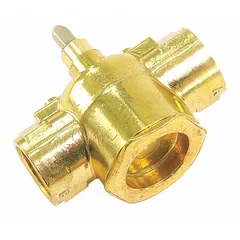 Valve actuator for HVAC systems, used to control valve position in heating, ventilation, and air conditioning applications. Commonly installed in commercial buildings for regulating water or steam flow in hydronic systems.