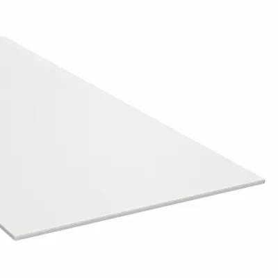 LDPE Sheet: 0.0625 in Thick, 12 in x 24 in, Opaque, Off-White, 1,700 psi Tensile Strength - LDPE Sheets & Bars