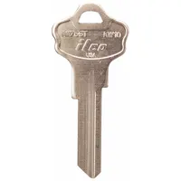 Key Blank: Compatible with Kwikset Locks, Key ID # KW10, 6 Pins, Brass (MPN A1176ST-KW10)