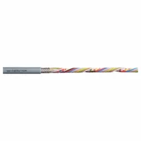 CHAINFLEX Data Cable: 26 AWG, 14 Conductors, Order by the Foot, PVC Jacket, 300 V (MPN CF240-01-14)
