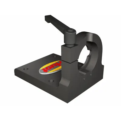 HUOT Toolholder Vise: For BT40 Taper (MPN 50526) - Bench-Mount Toolholder Tightening Fixtures