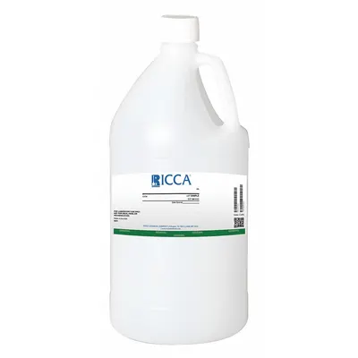 RICCA CHEMICAL Buffer - pH 3.56: Lab, 4 L Volume, Liquid, pH 3.55 to 3.57, Plastic, Bottle - pH Buffers