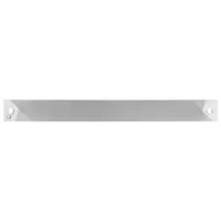 This extra-fine flat body file is made of aluminum oxide and measures 14 inches in length by 1 3/8 inches in width. It is used for smoothing and finishing metal surfaces in automotive bodywork, such as removing light scratches and preparing panels for paint