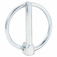 Lynch Pin,1/4in dia,1 1/4in L,PK10: Inch, 1 1/4 in Usable Lg, 1/4 in Shank Dia, Without Chain, Steel (MPN WWG-LPZ-250-1250)