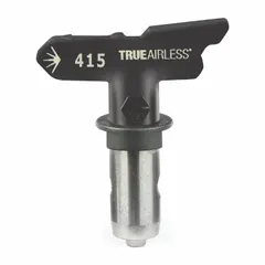 Airless spray gun tip with 0.015 in orifice for applying paints and coatings. Black finish. Includes replacement single seal. Compatible with ProX21 Cart and model 17G179.