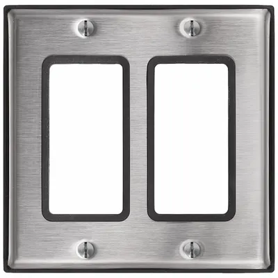 LEVITON 84409-G40 Cleanroom-Rated Gasketed Wall Plate - Cleanroom-Rated Gasketed Wall Plates