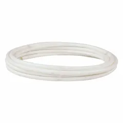 PEX Type B tubing, 2-inch diameter, white, supplied in a 100-foot coil. Suitable for general plumbing applications including hot and cold water supply lines, radiant heating systems, and hydronic piping.