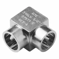 Compression High Purity Fitting: 3/8 in OD Fitting Size, Stainless Steel (MPN VME3/8WE)