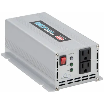 TUNDRA Inverter: Pure Sine Wave, Terminal Screws, 300 W Continuous Output Power - Inverters