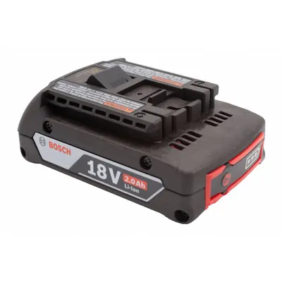 REED Battery: Bosch 18V, 2 Ah, Battery Included, Tabbed - Assorted Brands Cordless Tool Batteries
