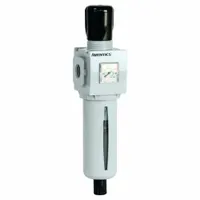 NUMATICS Filter Regulator: 652 Series, 1/4 in NPTF, 5 micron, 145 psig Max Op Pressure, Aluminum (MPN 8652APBP2FA00HN)