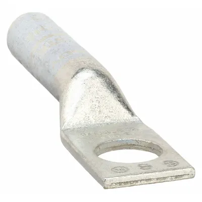 BURNDY Compression Lug: 3/8 in Stud Size, 3 AWG – 3 AWG For Wire Sizes, Solid/Stranded Wire Type - One-Hole Compression Lugs