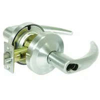 SCHLAGE Door Lockset: Classroom Lever Locksets, Chrome, ADA Compliant (MPN ND70JD OME 626)