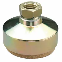 S & W Female-End Leveling Mount: Fixed Boltless, Steel, 3/4"-10 Thread Size, 3 in Base (MPN TSW-4M)