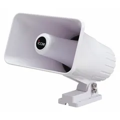 The ICOM SP37 is a marine-grade speaker designed for use with ICOM VHF radios. It is compatible with the M220 series and provides clear audio output for bridge or cabin communication on vessels.