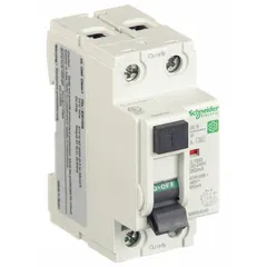 This UL1053 listed ground fault protector from the GFP series is designed for DIN rail mounting in industrial electrical panels. It provides ground fault detection and interruption at 40 A and 240V AC, with a 260 mA rated residual current and Type A curve. Suitable for protecting equipment and personnel in branch circuit applications requiring ground fault protection.