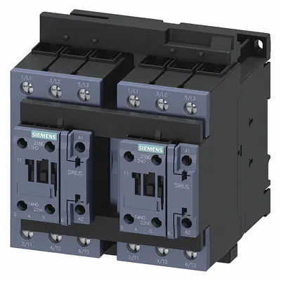 Siemens 3RA23378XB301NB3 Reversing IEC Contactor - Reversing IEC Contactors
