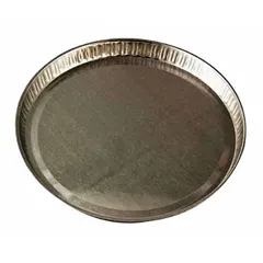 Disposable pan for single-use weighing applications. Pack of 50 pans, each measuring 3 3/4 inches square. Compatible with manufacturer part number AGS120. Used to hold samples on compatible balances, helping prevent cross-contamination.