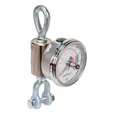 ENERPAC Tension Meter: Direct Mount, 10,000 lb Gauge Capacity - Tension Meters for Hydraulic Presses