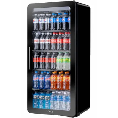 TRUE REFRIGERATION CVM-11-HC~EGC01 Curved Glass Display - Curved Glass Display Refrigerator Merchandisers