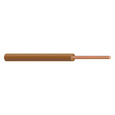 SOUTHWIRE Underground Feeder Cable: UF-B, 12 AWG, 1 Conductors, Brown, 500 ft Overall Lg - UF-B Underground Feeder Cables