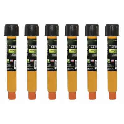TRACERLINE TP9870-P6 A/C Dye Refill, 6 Cartridges, R-1234yf/R-134a - A/C Dye Refills