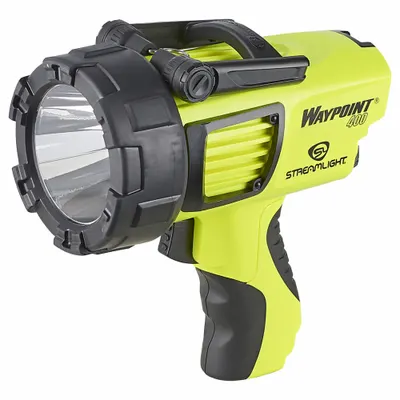 STREAMLIGHT Waterproof Spotlight: Rechargeable, 1,400 lm Max., 3.25 hr Run Time at Max. Brightness - Rechargeable Spotlights