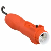 SOUTHWIRE Hand Lamp Handle: 2 in Overall Lg, Trouble Light Plastic Repl Handle, Hand Lamp Handle (MPN 0336)