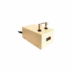 Handheld bench hot knife foam cutter designed for cutting braided sleeving. Operates on 220V AC with a 1-inch blade length. Suitable for wire harnessing and cable management applications requiring clean, precise cuts of heat-shrink or braided sleeving.