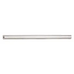 Replacement shaft for HVACR bases, housings, and mounting kits. Used in commercial and industrial ventilation systems to transmit torque and support rotating assemblies in fans, blowers, and motors.