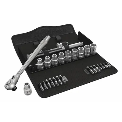 WERA Zyklop Socket Wrench Set - Metric Socket Sets with Drive Tools