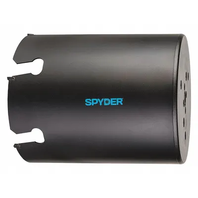 SPYDER Hole Saw: 5 1/4 in Saw Dia., 1 Teeth per Inch, 6 1/4 in Max. Cutting Dp - Multi-Material-Cutting Hole Saws without Arbor