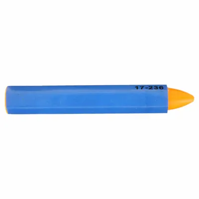 TRU-FLATE Tire Marking Crayon: Tire Crayon, Yellow, Wax, 4 5/8 in Overall Lg - Tire Crayons