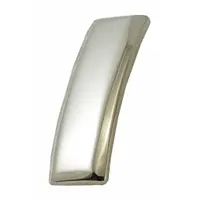 HEROS PRIDE Metal Rank Insignia: LT. Bar - Smooth, 3/4 in, Silver, Metal, Clutch Pin, 1 PR (MPN 4409MN)