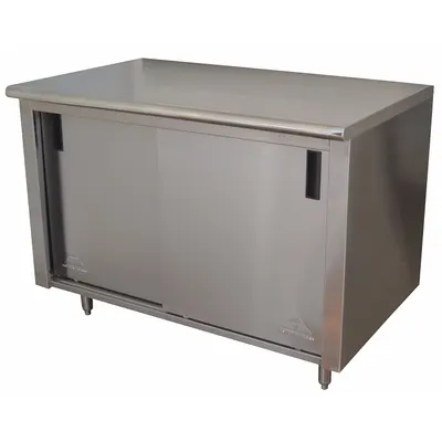 ADVANCE TABCO NSF-Certified Cabinet Bench CB-SS-304M - NSF-Certified Cabinet Benches