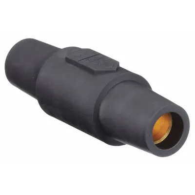 HUBBELL Gender Reversing Connector: Female-Female, Black, 600V AC/600V DC, 400 A - Male-to-Female Reversing Adapters