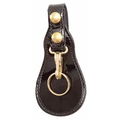 Polymer key holder for organizing and carrying keys in industrial, commercial, and institutional settings. Suitable for maintenance, facility, and security personnel requiring lightweight key storage.