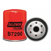 Spin-on oil filter with cellulose media and a 14 psid bypass valve. Thread size 3/4"-16, overall height 3 7/8 in, outside diameter 3 in. Suitable for use in Ruggerini engines