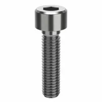 Socket Head Cap Screw: M5x0.80 Thread Size, 20 mm Lg, Std, Plain, Stainless Steel, 316 H5 (MPN ZSS616M5X20)