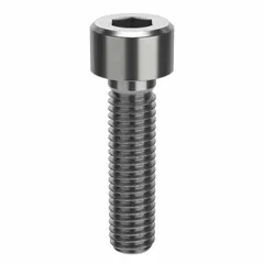 Metric standard socket head cap screw with M5x0.80 thread, 20 mm length, right-hand thread, and 4 mm drive size. Made from 316 stainless steel with H5 tolerance, plain finish. Used for fastening components in machinery, equipment, and structural assemblies requiring corrosion resistance.