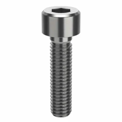 AMPG Socket Head Cap Screw: M5x0.80 Thread Size, 20 mm Lg, Std, Plain, Stainless Steel - Metric System Standard Socket Head Cap Screws