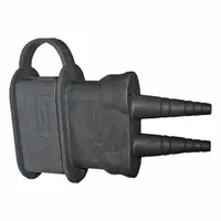 Polycarbonate environmental boot for SB series connectors, compatible with SB 120 models. Provides protection against dust, moisture, and debris in industrial power distribution applications