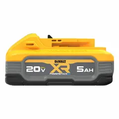 The DEWALT DCBP520 is a 20V MAX* 5 Ah battery for DEWALT cordless tools. It provides portable power for construction, maintenance, and industrial tasks. Note: not oil-resistant.