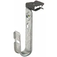COOPER B-LINE J-Hook: Hammer-On with Locking Latch, 3/4 in Max. Bundle Dia., Galvanized Steel (MPN BCH12-E-2-4)