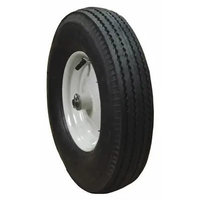 OEM Pneumatic Wheel: 16 in Overall Ht - Replacement Parts for Roll & Panel Dollies
